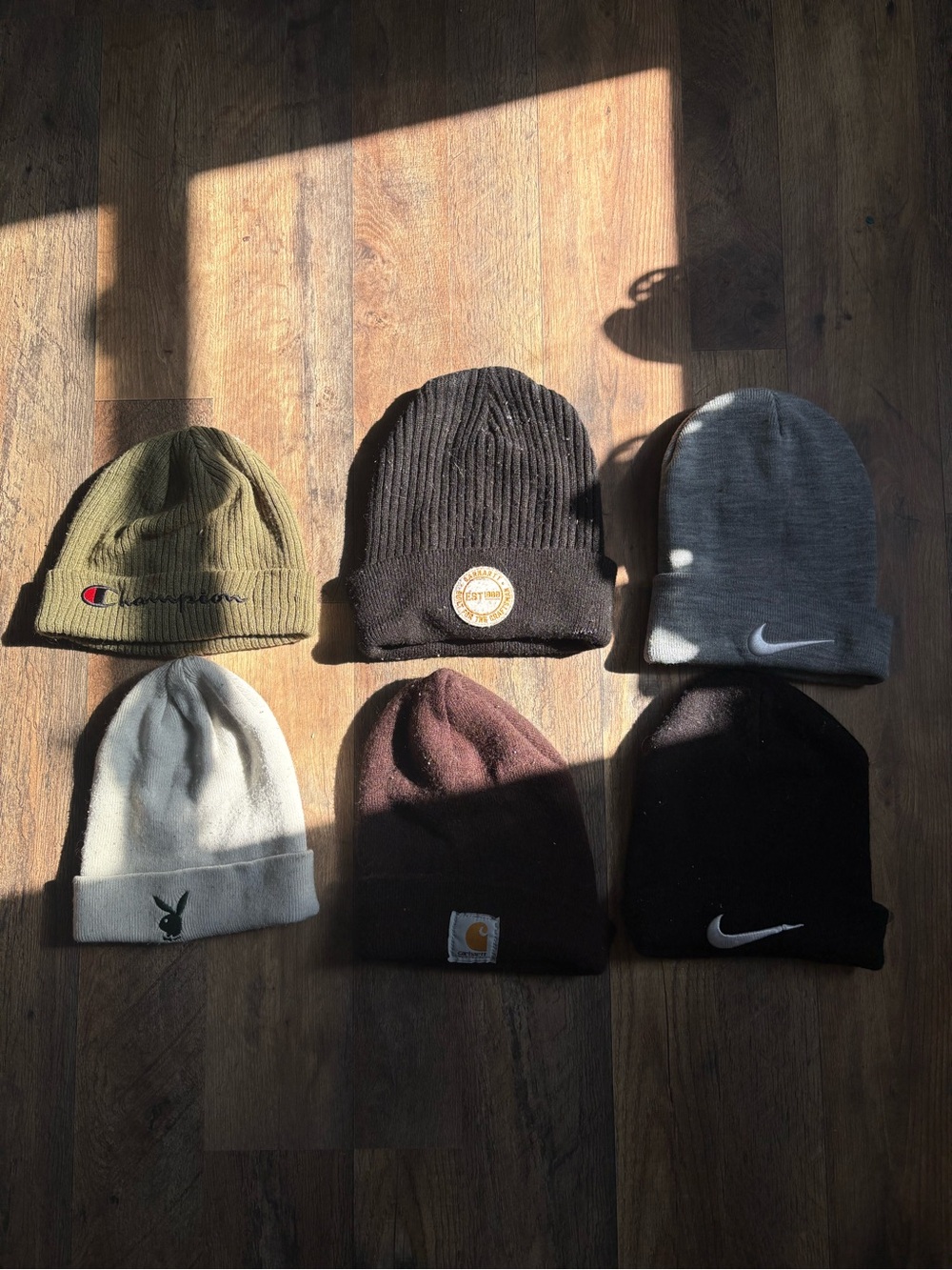 Bundle of 6 beanies